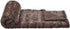 Amazon Basics Fuzzy Faux Fur Sherpa Throw Blanket, 50"x60" - Solid Brown