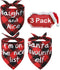BINGPET Christmas Dog Bandanas - 3 Pack Plaid Pet Triangle Scarfs with Printing for Small Medium Large Dogs