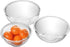 Bovado USA 4 Quart Glass Bowl for Storage, Mixing, Serving - Clear, Dishwasher, Freezer & Oven Safe Premium Quality Glass, Easy-Clean, 4 QT