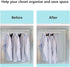 Clothes Hanger Connector Hooks Extender Clips Cascading Clothes Hangers Space Saving Plastic Hangers for Clothes Hanger Hooks for Space Saver Clothes Organizer (Green, Blue, White, Pink,100 Pcs)