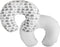 Boppy Nursing Pillow Cover - Premium , Gray Elephants Plaid, Soft, Quick-Dry Microfiber Fabric, Fits Boppy Bare Naked, Original and Luxe Breastfeeding Pillow , Awake Time Only