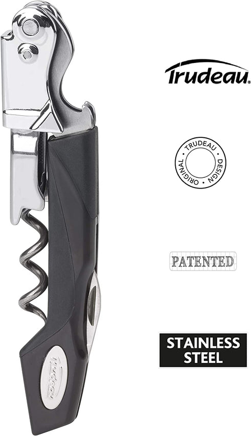 Trudeau Turbo Double Lever Corkscrew