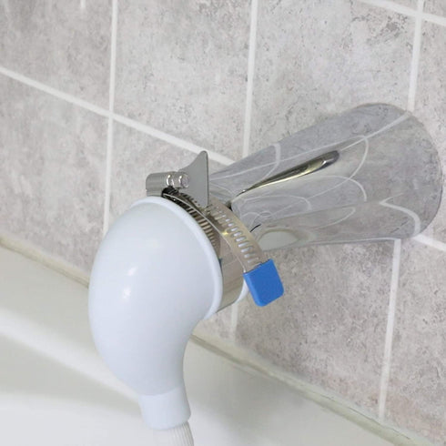 Danco 10086 VersaSpray Portable Hand Held Shower Head Fits Bathtubs Without Diverter, 1 Pack, Garden Tub Sprayer