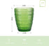 SUNNOW Vastto 10 Ounce Multicolor Polka Dot Glass Tumbler,for Water, Beverage,Juice, Wine,Beer, and Cocktail,Set of 4