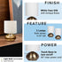 Catalina 18581-001 Transitional 2 Pack Matching Small Touch Table Lamp Set, 9.25, Classic Antique Brass, 2 Count