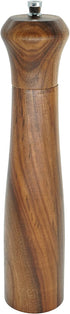 Zewellcuis wood Pepper Grinder,Manual salt and pepper grander mill with Adjustable Coarseness spice grinder pepper Shakers Perfect Gift for Parents Neighbour Friends.,10Inch(ZewellcuisP09)