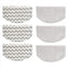 BIHARNT 6 Pack Washable Steam Mop Pads Replacement for Bissell PowerFresh 1940 1806 1544 2075 Series Steam Cleaner