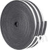 Yotache Foam Tape 3 Strips Total 50 Feet Long 1/4 Inch Wide X 1/8 Inch Thick, Weather Stripping for Doors and Window High Density Foam Seal Tape Sliding Door Weather Strip, 3 X 16.5 Ft Each