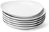 Sweese 151.001 Porcelain Dessert Salad Plates - 7.8 Inch - Set of 6, White