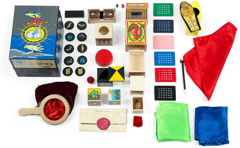 Melissa & Doug Deluxe Solid-Wood Magic Set With 10 Classic Tricks