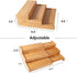 YCOCO Spice Racks for Kitchen Cabinets,Bamboo 3 Tier Expandable Spice Shelf Organizer for Kitchen Countertop and Cabinet,Step Spice Holder for Jars Seasonings and Spice Bottles