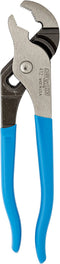 CHANNELLOCK 412 6.5-inch V-Jaw Tongue & Groove Pliers | Made in USA | 0.94-inch Jaw Capacity | Forged High Carbon Steel | More Points of Contact on Round Stock , Polished