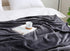 BEAUTEX Fleece Blanket Twin Size Grey Blanket Throw Super Soft Flannel Blanket Lightweight Fuzzy Plush Blanket for Couch Sofa or Bed All Seasons (Graphite Grey, 60" x 80")
