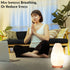 Himalayan Glow Hand Crafted White Salt Lamp, Night Light