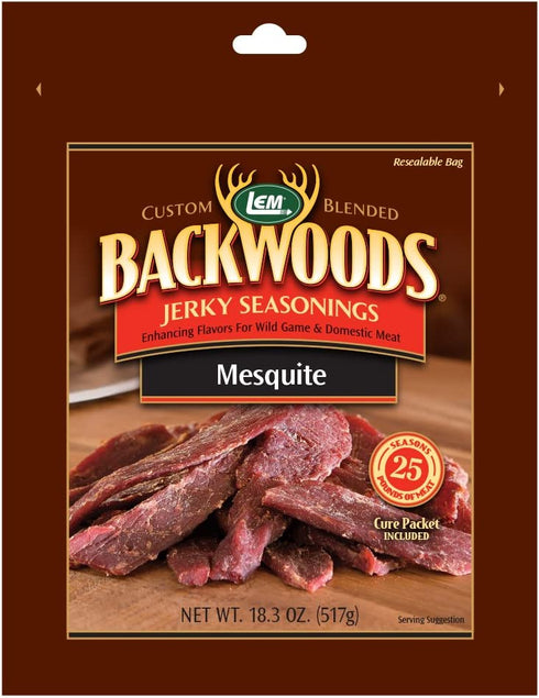 LEM Backwoods Mesquite Seasoning with Cure Packet