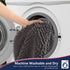 AIDEA Bathroom Rugs-30 x20'', Chenille Bath Mat for Bathroom Highly Absorbent Shower Mat, Non Slip Bath Rugs, Soft and Cozy, Machine Washable & Dry Bathmat, Microfiber Bath Room Floor Mats-Grey