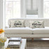 Welcome to Our Porch Linen Throw Pillow Case, 20 x 12 Inch Set of 2, Farmhouse Porch Bench Gift,Welcome Lumbar Decorative, Porch Decor Cushion Cover for Sofa Couch Bed
