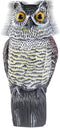 Fake Owl Sculpture with Rotating Head