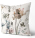 Flower Throw Pillow Covers 20x20 Set of 2, Cozy Flowers Pillow Cushion Cases, Modern Decorative Square Pillowcases for Sofa Couch Bedroom Living Room Car Seat