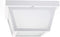 CORAMDEO 9.25? Square Ceiling Light, Porch Light, Entry, Outdoor Hallway, Damp Location, Built in LED Gives 125W of Light, 1200 Lumens, 3K, White Powder Coat Finish with Frosted Glass