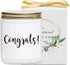 Congratulations Gift for New Job, Congrats on Promotion Gift?Graduation Present for Grads, Friend, Coworker, Scented Soy Candles for Home