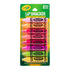 Lip Smacker Crayola Lip Balm Party Pack 8 Count, Cotton Candy, Orange, Sherbert, Watermelon, Berry, Apple, Banana