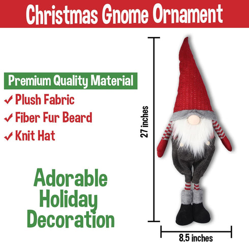 Corner Merchant Christmas Gnome Decor Ornament for Your Holiday Decor