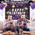 Video Game Birthday Party Decorations, Game On Birthday Party Supplies for Boys and Girls, Purple Gaming Themed Party Supplies, 52 Piece Gamer Birthday Decorations for Game Fans