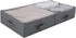 33.5x17x6" Long Collapsible Storage Boxes, holding shape well, Good under the bed organization solutions for kids toys- comforters -shoes, or wires electronics in TV stand. Dark Gray