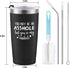 You May Be an Asshole But You're My Asshole Travel Tumbler, Valentine's Day Idea for Husband Hubby Boyfriend Lover Men Him, 20 Oz Stainless Steel Travel Tumbler with 2 Lids and Straw, Black