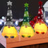 Lighted Christmas Gnome Decorations, 12'' Light Up Plush Elf Toy Holiday Present, Scandinavian Swedish Tomte Ornaments for Table Top, Windows, Fireplace, Tree Christmas Holiday Party Home Decor, 3 Set