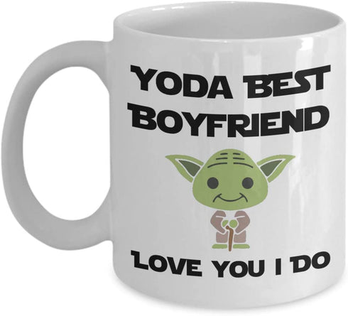 Yoda Best Boyfriend Mug, I Love You Boyfriend Gifts, Best Boyfriend Birthday Gift, Valentine™s Day Gifts For Boyfriend From Girlfriend, Romantic Anniversary Mug, Valentine Mugs For Men, Easter Gift