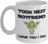Yoda Best Boyfriend Mug, I Love You Boyfriend Gifts, Best Boyfriend Birthday Gift, Valentine™s Day Gifts For Boyfriend From Girlfriend, Romantic Anniversary Mug, Valentine Mugs For Men, Easter Gift