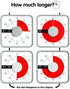 TWENTY5 SEVEN Countdown Timer 7.5 inch; 60 Minute 1 Hour Visual Timer - Classroom Teaching Tool Office Meeting, Mechanical Countdown Clock for Kids Exam Time Management Magnetic Grey