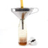 Norpro 5-Inch Stainless Steel Funnel with Detachable Strainer, Set of one, Silver