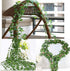 Anoak 24 Pack 180 Feet Artificial Ivy Garland Plant Garland Fake Ivy Leaves Hanging for Home Kitchen Garden Office Party Wedding Wall Decoration