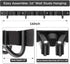 Piyl Broom Mop Holder Wall Mount Heavy Duty Tool Organizer Wall Hooks Storage For Lanudry Garden Garage Rack Hanger Organization Home Goods Black