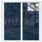 RTTECH Window Film Privacy One Way Mirror Window Tint for Home Sun UV Blocking Heat Control Daytime Privacy Solar Film Static Cling for Residential Office 35.6x78.7 Inches Blue-Silver