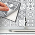 WALPLUS 24pcs 6" Grey Peel and Stick Tile Stickers Vinyl Backsplash Tile Paint Removable Waterproof Self-Adhesive Decals Vinyl Home Kitchen Bathroom Spring Easter Decoration (Purbeck Stone)