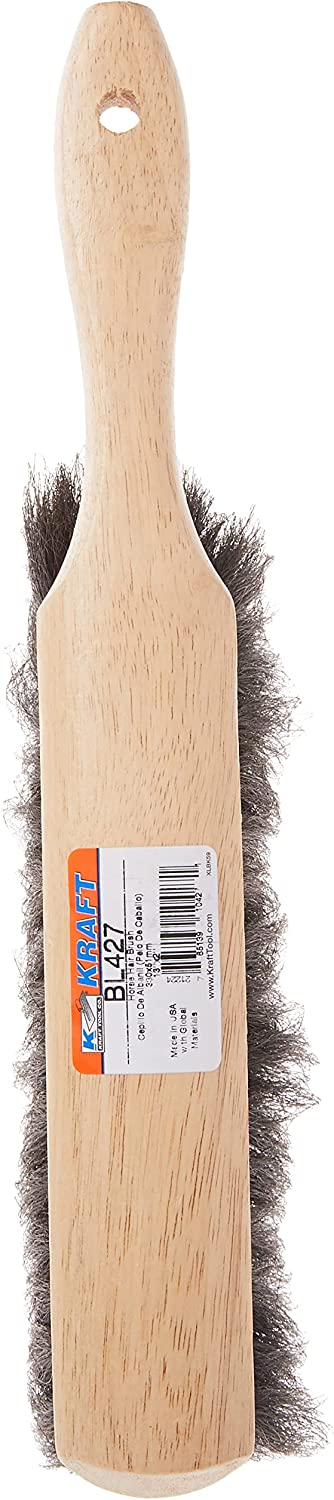Kraft Tool BL427 13" Soft Horsehair Bricklayer's Brush