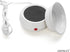 Hosley White Ceramic Electric Fragrance Candle Wax Warmer. Ideal for Spa and Aromatherapy. Use Brand Wax Melts Cubes Essential Oils and Fragrance Oils