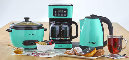IMUSA USA GAU-18220T Teal 1.8L Electric Tea Kettle