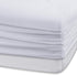 Comfort Spaces Coolmax Moisture Wicking Sheet Set Super Soft, Fade Resistant, 16" Deep Pocket, All Around Elastic - Warm Weather Cooling Sheets for Night Sweats, Full, White 4 Piece