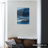 Homso 12x16 Poster Frame in Silver with Thin Aluminum Metal edge and Clear Acrylic for Wall Mounting Horizontally and Vertically