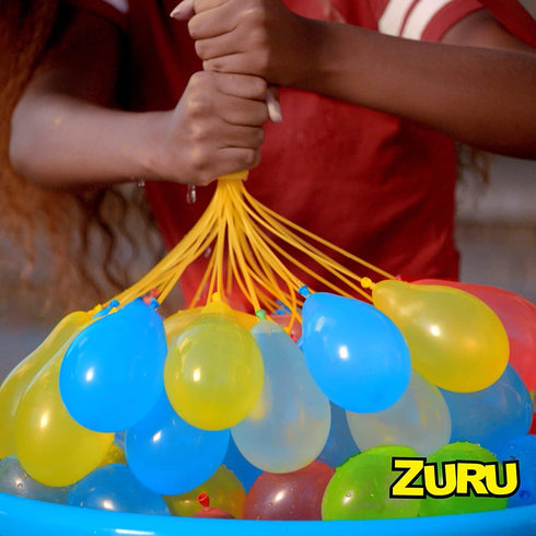 Bunch O Balloons Crazy Color (6 Pack) by ZURU, 200+ Rapid-Filling Self-Sealing Water Balloons for Outdoor Family, Friends, Children Summer Fun, Amazon Exclusive (6 Pack)