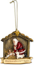 Every Knee Should Bow 3.5 x 4 inch Resin Stone Christmas Ornament Decoration