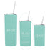Godmother Birthday Gift Travel Tumbler or Coffee Mug for Women bday With Lid and Straw Appreciation Idea Mint 0258