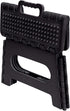 Simplify Black, Sturdy and Safe, Carrying Handle, Easy to Open, for Kitchen, Bathroom, Bedroom, or Adults 9" Anti-Skid Folding Step Stool, Lightweight