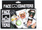 Gift Republic Face Coasters, Medium, MULTI