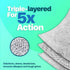 Mycolio Hospital Grade Disinfectant Wipes - 160 Wipes - 6" x 7"